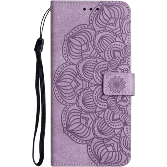 Diárové puzdro na Oppo A17 MEZZO mandala fialové