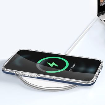 Odolné puzdro na Samsung Galaxy A22 5G A226 Hybrid Armor 3v1 transparentno-modré