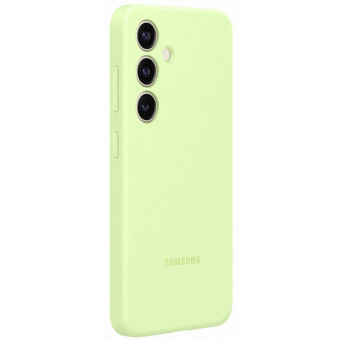 Silikónové puzdro Samsung na Samsung Galaxy S24 5G S921 EF-PS921TGE Silicone Cover Lime