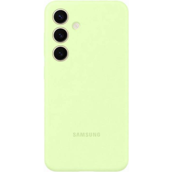 Silikónové puzdro Samsung na Samsung Galaxy S24 5G S921 EF-PS921TGE Silicone Cover Lime