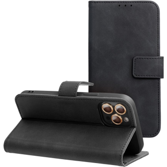 Diárové puzdro na Xiaomi Redmi Note 13 Pro 4G/Poco M6 Pro 4G Tender čierne