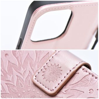 Obal MEZZO Book Case Xiaomi Redmi Note 13 Pro 4G/Poco M6 Pro 4G mandala rose gold
