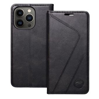 Forcell F-Protect RFID Book iPhone 13 PRO - čierna (bez pracky)