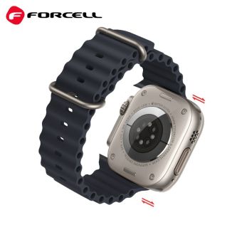 Náhradný remienok na Apple Watch 38/40/41 mm Forcell F-Design FA12 blue