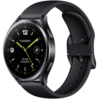 Xiaomi Watch 2 Black Case With Black TPU Strap
