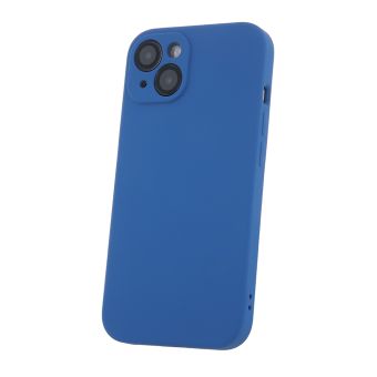 Silikónové puzdro na Apple iPhone 13 Mag Invisible Pastel tmavo modré