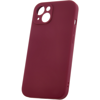 Silikónové puzdro na Apple iPhone 15 Mag Invisible Pastel bordové