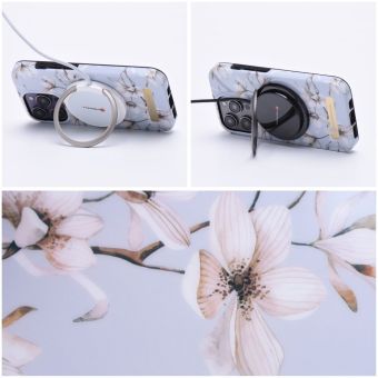 Plastové puzdro na Apple iPhone 14 Plus Forcell F-Protect Mirage MagSafe spring flowers