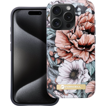 Plastové puzdro na Apple iPhone 14 Plus Forcell F-Protect Mirage MagSafe bloom bush