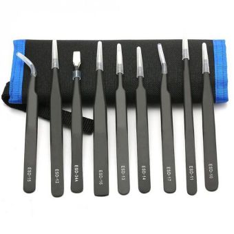UF-TOOLS ESD-9, sada pinziet (9ks)