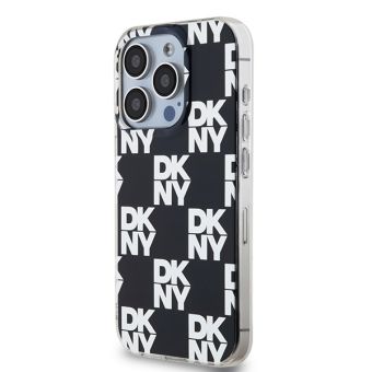DKNY PC/TPU Checkered Pattern Apple iPhone 15 Pro DKHCP15LHDLCEK Black