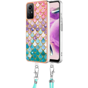 Silikónové puzdro na Xiaomi Redmi Note 12S 4G Electroplating IMD Colorful Scales