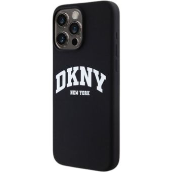 DKNY Liquid Silicone Arch Logo MagSafe Apple iPhone 15 Pro Max DKHMP15XSNYACH Black