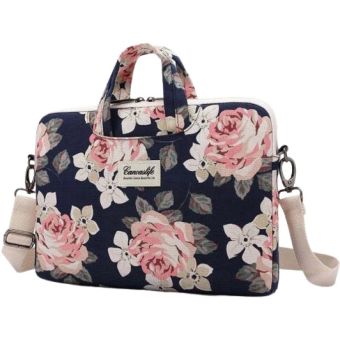 Canvaslife Briefcase na 13"-14" notebook, modro-ružová, taška na notebook