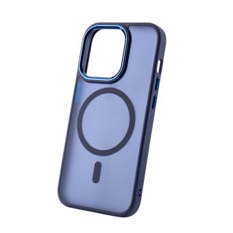 Obal Frozen Mag case Apple iPhone 15 Pro Max navy blue