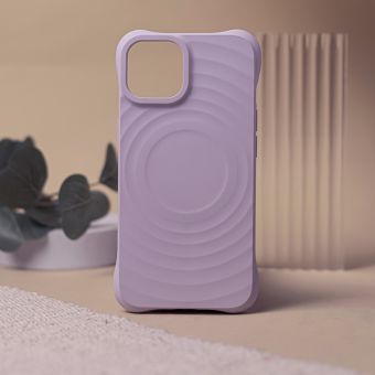 Obal Circle Mag case Apple iPhone 15 light purple