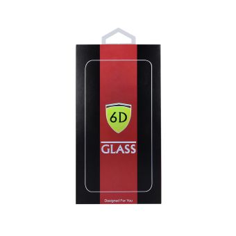 6D Full Glue 9H Apple iPhone 16 Plus black frame