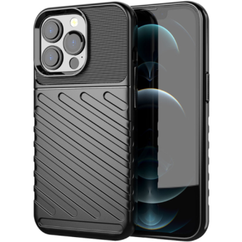 Obal THUNDER Case Apple iPhone 16 Plus black