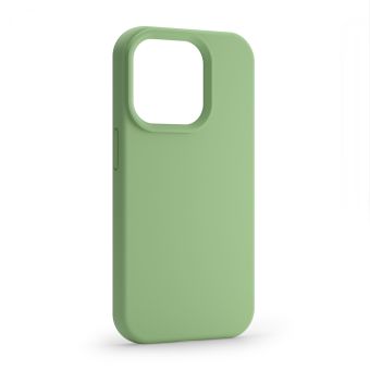 Obal Etteri Silicone case Apple iPhone 13 light green
