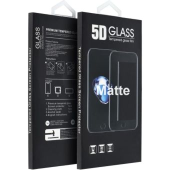 5D Full Glue Tvrdené sklo Apple iPhone 16 Pro (MATTE) black