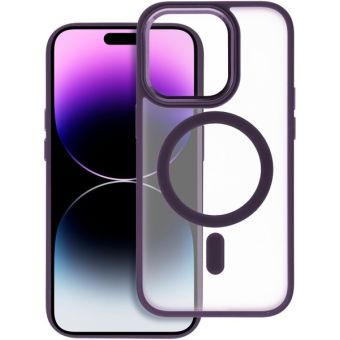 Obal Matte Mag Cover MagSafe Apple iPhone 16 Pro Max purple