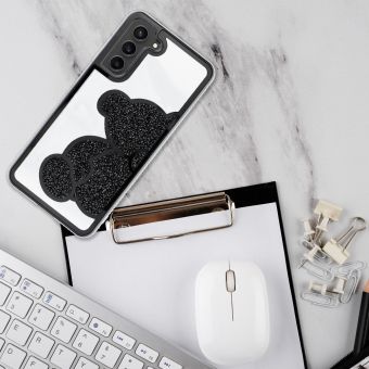 Obal TEDDY BEAR Case Samsung Galaxy A25 5G A256 black