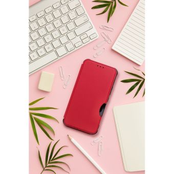 Obal RAZOR Book Xiaomi Redmi 13C/Poco C65 red