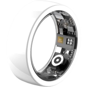 Riversong Trinity SR01 smartring white size 8