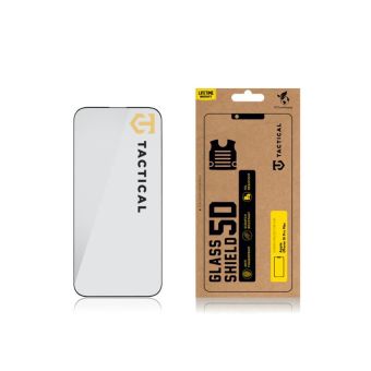 Tactical Glass Shield 5D Apple iPhone 16 Pro Max Black