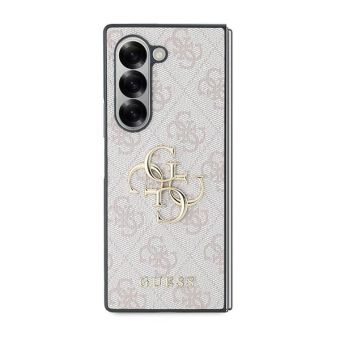 Obal Guess PU 4G Metal Logo Samsung Galaxy Z Fold6 5G F956 GUHCZFD64GMGPI Pink