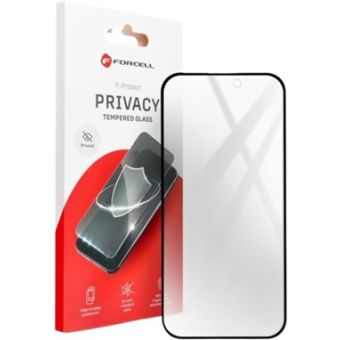 Forcell Privacy Glass Apple iPhone 16 Plus black