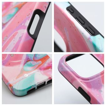 Forcell F-Protect Mirage Magsafe MDT TPU iPhone 16 - marble (ružové)