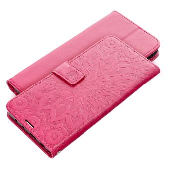 Obal MEZZO Book case Samsung Galaxy S24 FE 5G S721 mandala magenta