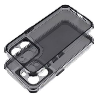 Obal MATRIX CLEAR Case Apple iPhone 12 black