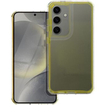 Obal MATRIX CLEAR Case Samsung Galaxy S24 FE 5G S721 yellow