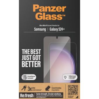 PanzerGlass - Tvrdené sklo Re:fresh UWF s aplikátorom pre Samsung Galaxy S24+ 5G S926/S25+ 5G S936, číra