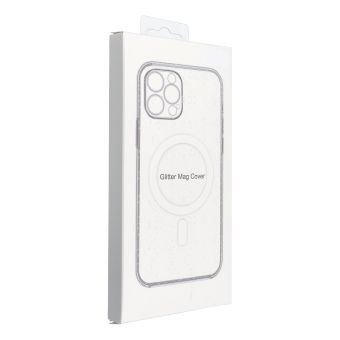 Obal CLEAR MAG COVER GLITTER MagSafe Samsung Galaxy S25 Ultra 5G S938  transparentný