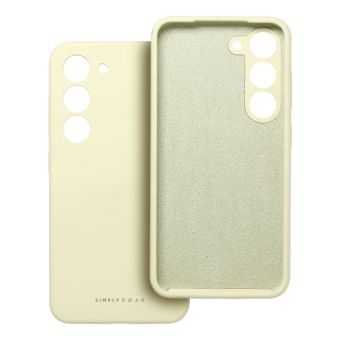 Obal ROAR case CLOUD SKIN Samsung Galaxy A06 A065 Light Yellow