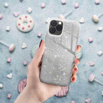 Obal SHINING Case Xiaomi Redmi 14C/POCO C75 silver