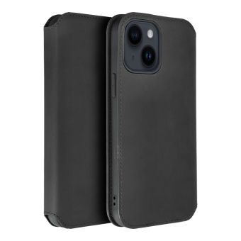 Obal DUAL POCKET Book Xiaomi Redmi 14C/POCO C75 black