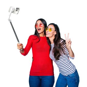 FORCELL F-GRIP MagSelfie S100M, selfie tyč s bezdrôtovým ovládaním, čierna