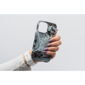 FORCELL F-PROTECT Mirage, Military Drop-Tested case compatible with MagSafe for IPHONE 15 silver fog