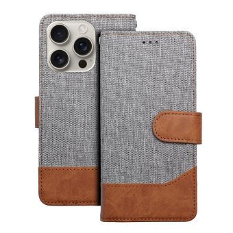 Obal JEANS Book Apple iPhone 7/8/SE 2020/SE 2022 gray