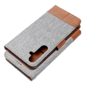 Obal JEANS Book Samsung Galaxy A25 5G A256 gray