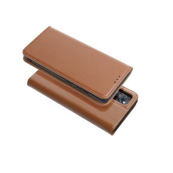 Obal SMART PRO Book leather case Samsung Galaxy A36 5G A366 hnedý