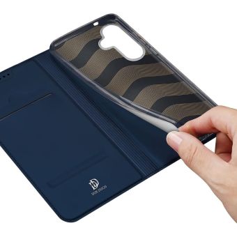 Obal DUX DUCIS wallet case SKIN PRO Samsung Galaxy S25 5G S931 blue