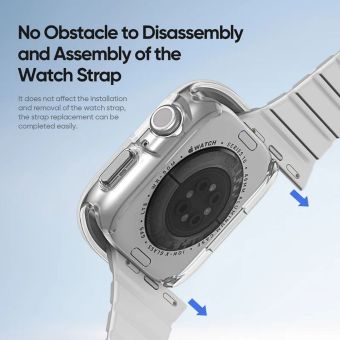 Obal DUX DUCIS case CAMO Apple Watch series 10 46 mm biely