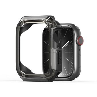 Obal DUX DUCIS case TAMO Apple Watch series 10 46 mm transparentno-čierny