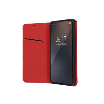 Obal SMART PRO Book leather case Samsung Galaxy A56 5G A566 červený