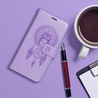 Obal MEZZO Book case Samsung Galaxy A26 5G A266 dreamcatcher fialový